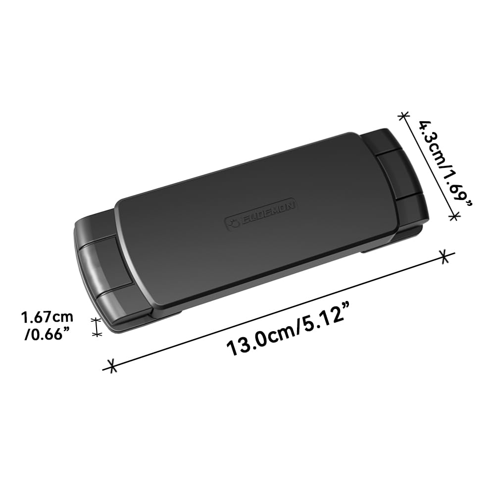 Mom's Choice Gold Awards Winner - 1 Pack Latest French Fridge Lock French Door Refrigerator/Freezer Lock Apply to Max 3.54"(90mm) Two Door Gap Distance for Kids & Babies,Easy to Install(Black)