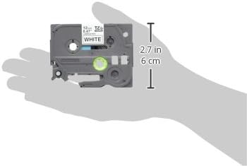Genuine TZe231-1/2 2PK Black Print on White Label Tape. Each: 0.47 in x 26.2 ft Total: 0.47 in x 52.4 ft