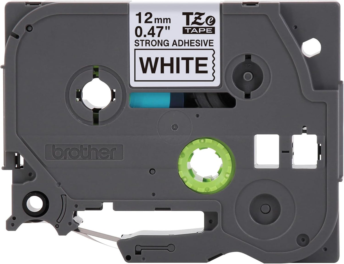 Genuine TZe231-1/2 2PK Black Print on White Label Tape. Each: 0.47 in x 26.2 ft Total: 0.47 in x 52.4 ft