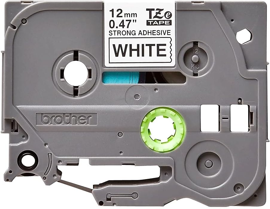 Genuine TZe231-1/2 2PK Black Print on White Label Tape. Each: 0.47 in x 26.2 ft Total: 0.47 in x 52.4 ft