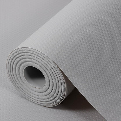 Shelf Liner Non Adhensive,Kitchen Cabinet Drawer Mat Black 11.8"× 59"