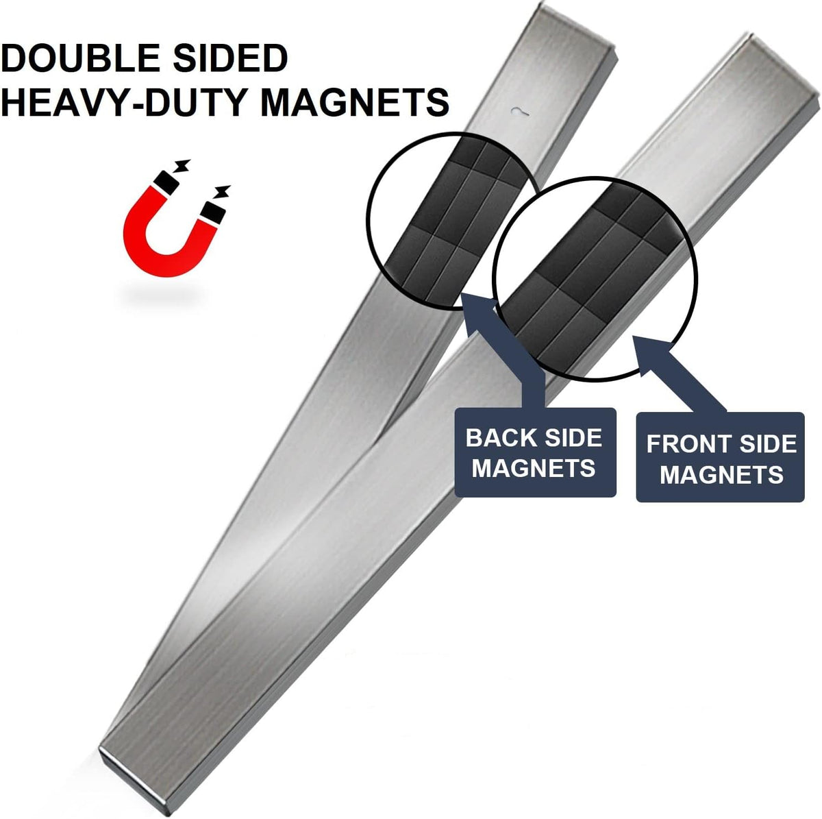 Magnetic Knife Holder for Refrigerator, 17inch