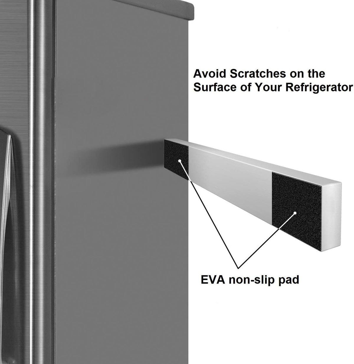 Magnetic Knife Holder for Refrigerator, 17inch