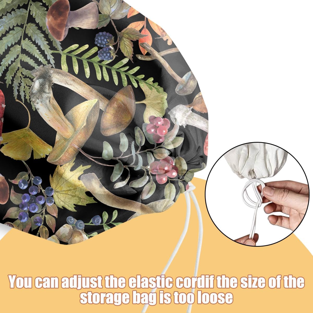 Gothic Moth Butterfly Plastic Bag Holder, Wall Mount Grocery Bag Holder | Plastic Storage bag, Pull Rope Free Adjustment, Plastic Bag Holders for Grocery Bags, Plastic Bag Dispenser for Home Kitchen