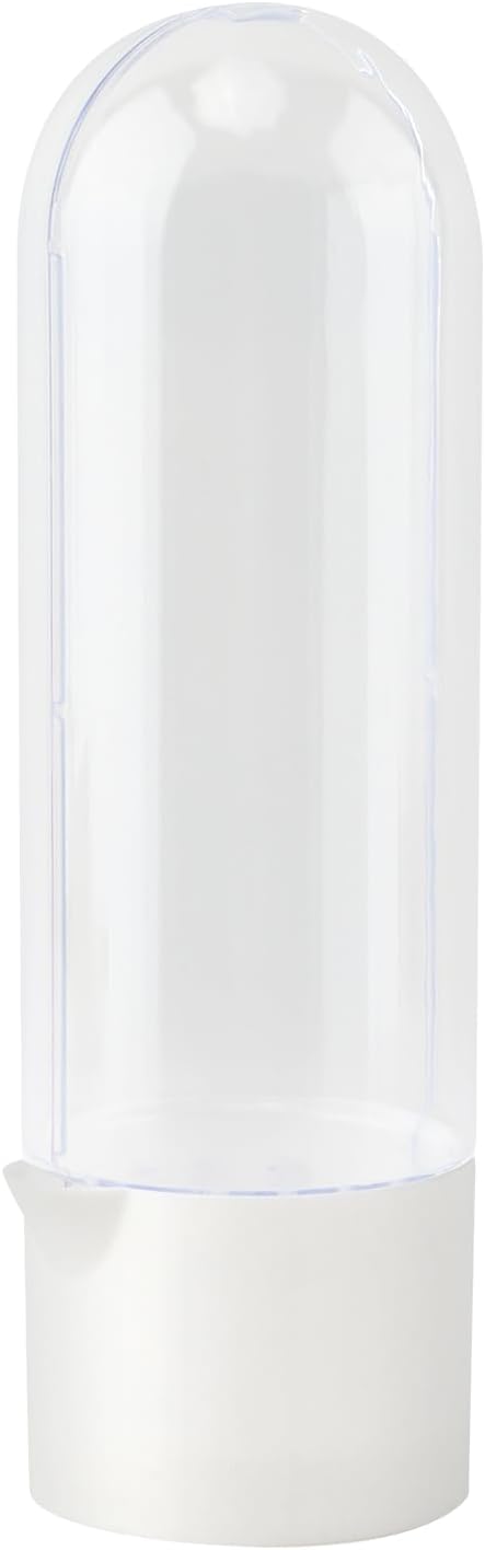 Fresh Herb Saver Cilantro Storage Containers for Refrigerator, Transparent Herbs Saver fits Fridge Asparagus Parsley Mint Leaves, Keeps Greens Vegetables for 2-3 Weeks(SIZE:)