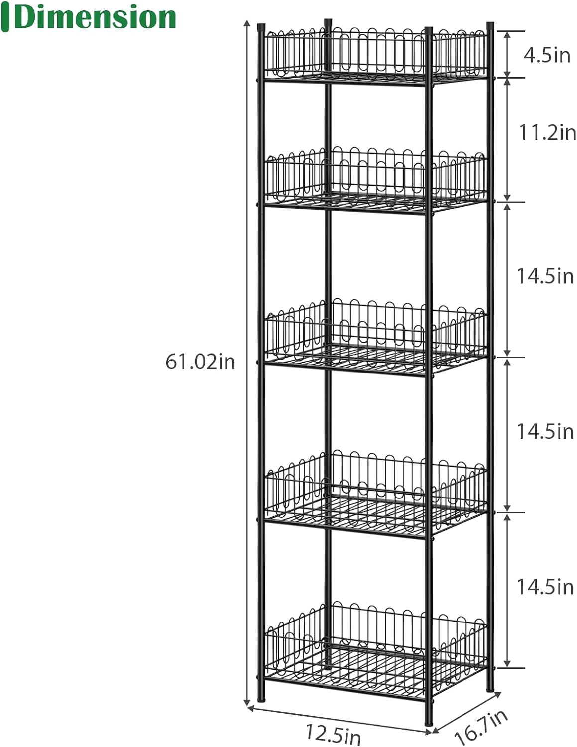 Soda Can Organizer for Pantry 5 Tier Water Bottle Organizer Holder for Tumbler Travel Mug Cup, Freestanding Can Storage Organizer for Pantry Kitchen Living Room Organization