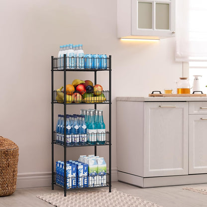 Soda Can Organizer for Pantry 5 Tier Water Bottle Organizer Holder for Tumbler Travel Mug Cup, Freestanding Can Storage Organizer for Pantry Kitchen Living Room Organization