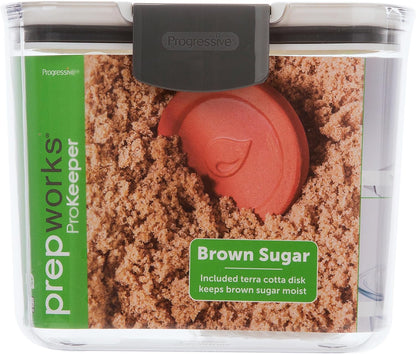 Progressive ProKeeper 1.5-Quart Brown Sugar Storage Container with Airtight Seal, BPA Free
