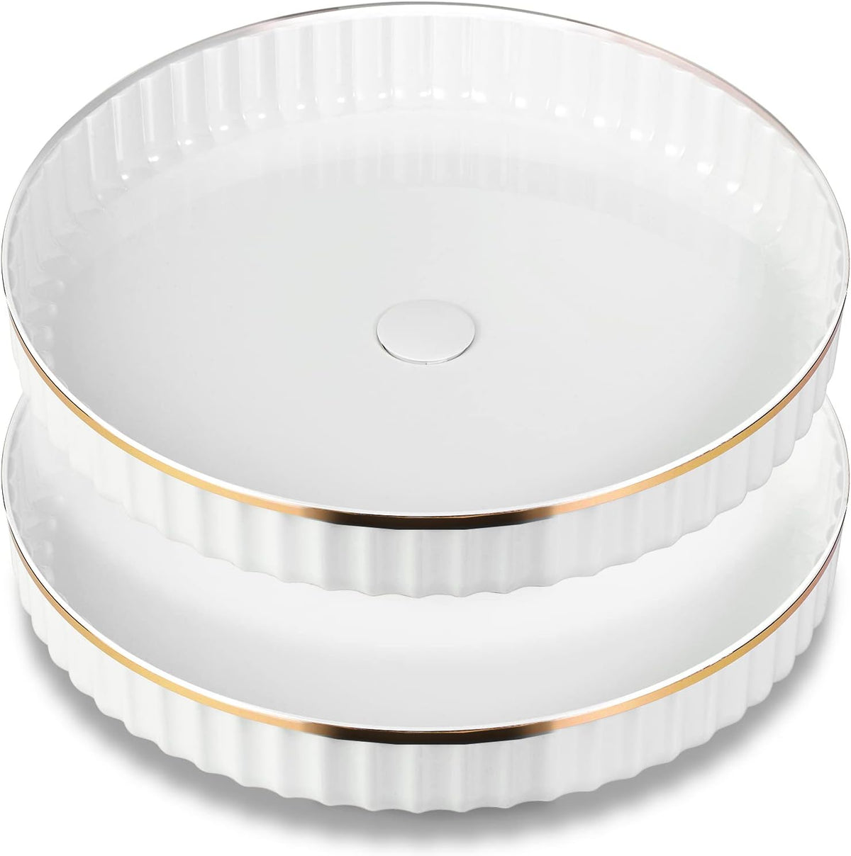 Lazy Susan Organizer, 360 Rotating Turntable Organizer (11") | Refrigerator Organizers and Storage, Lazy Susan for Cabinet, Pantry Organizer, Spice Rack Condiment Organizer, Kitchen Tray