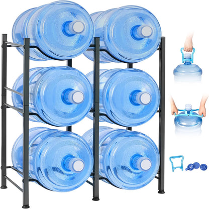 5 Gal Jug Rack, 3 Tier for 6