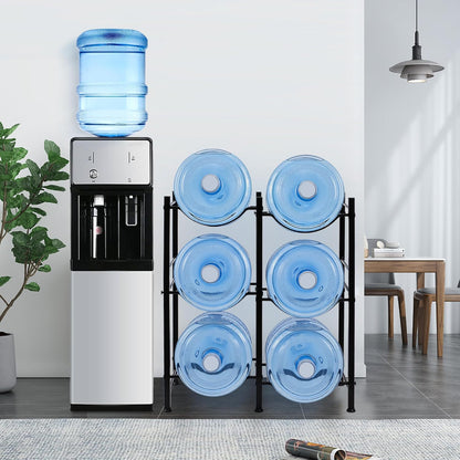 5 Gal Jug Rack, 3 Tier for 6