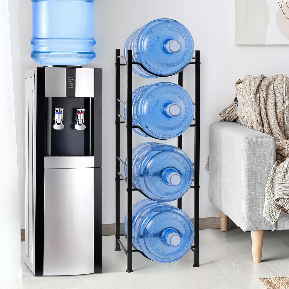 5 Gal Jug Rack, 3 Tier for 6