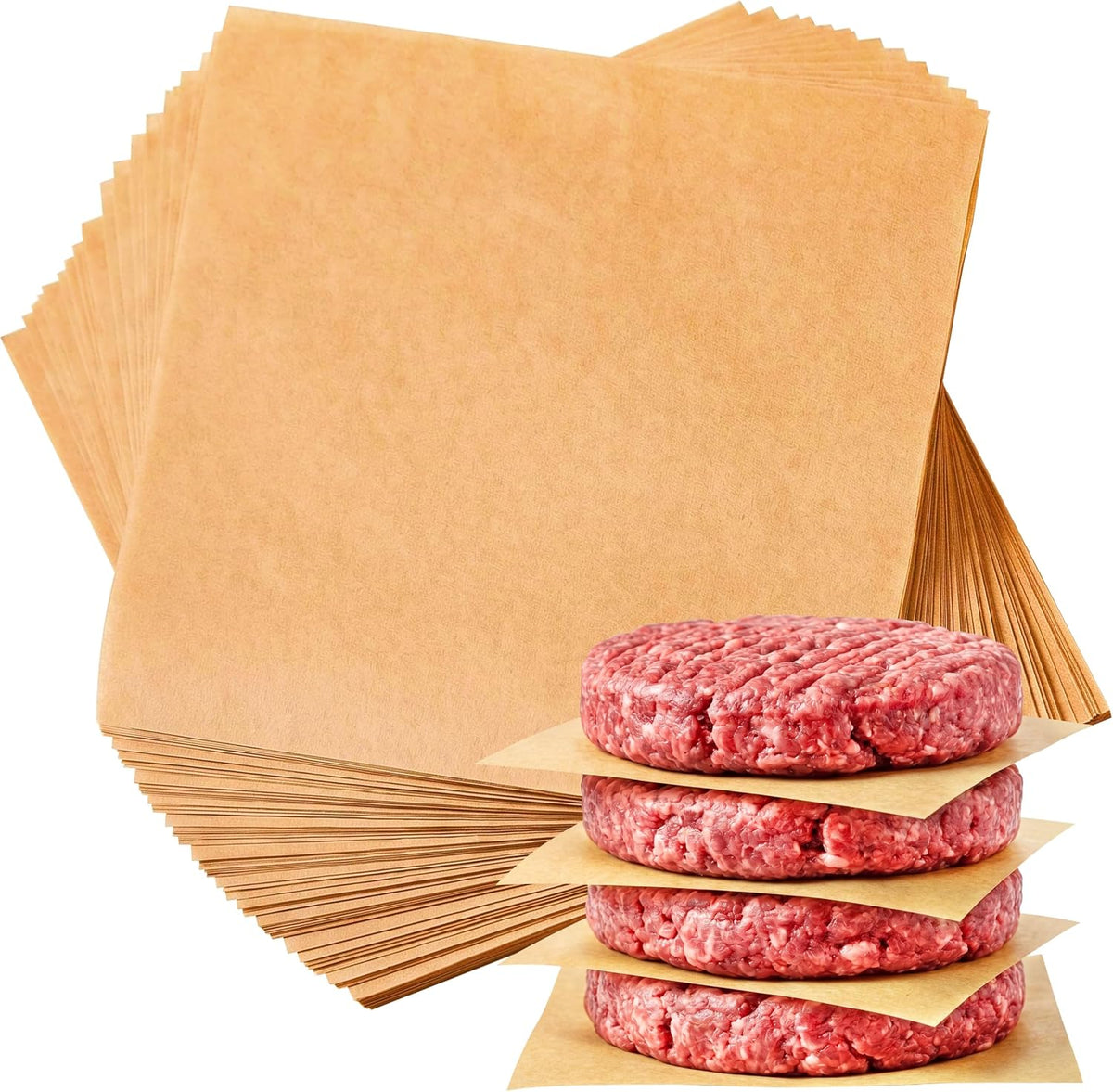 100PCS Parchment Paper Sheets, 9x13 Inches, Non-Stick