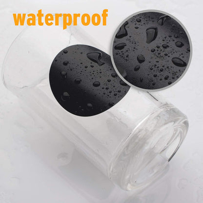 Chalkboard Labels-180pcs Waterproof Reusable Blackboard Stickers with 1 Liquid Chalk Marker for Mason Jars, Parties Decoration, Craft Rooms, Weddings, Storage, Organize Your Home & Kitchen