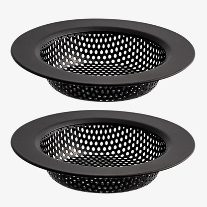 4.4" Kitchen Sink Strainer Stainless Steel Dual Mesh Drain Filter