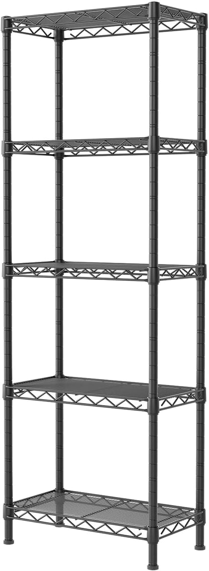 Metal Shelves Wire Shelving Storage Standing Adjustable Shelf Unit