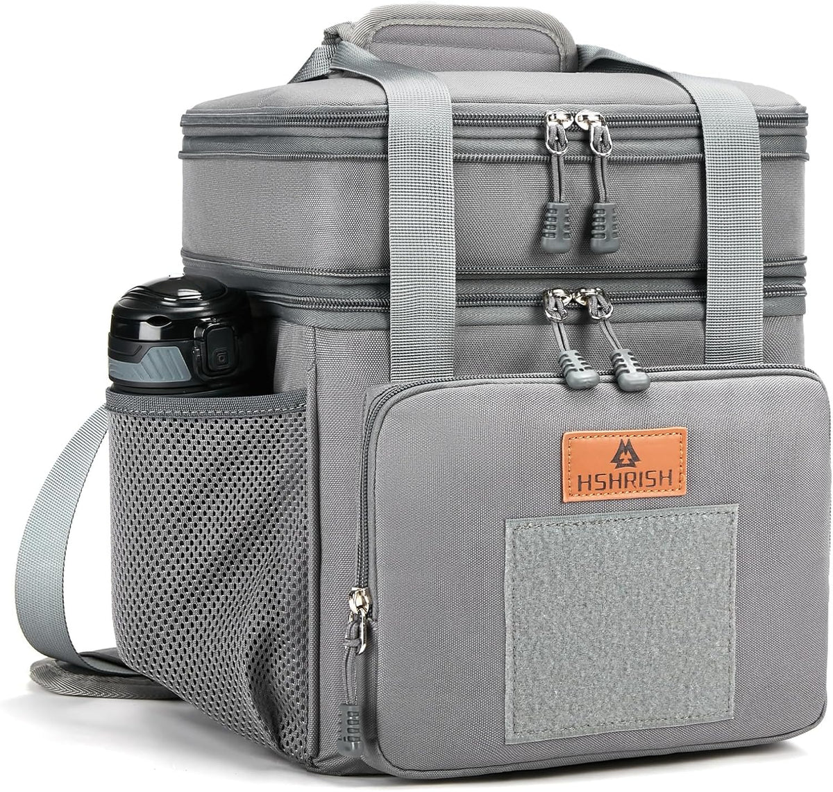Expandable Lunch Box for Men Durable Leakproof Insulated Lunch Bag 24Cans
