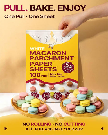 9x13 Inch Parchment Paper Sheets, Unbleached Non-Stick