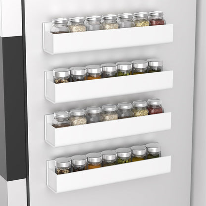 Adhesive Acrylic Spice Rack, Clear- with 2 Tapes
