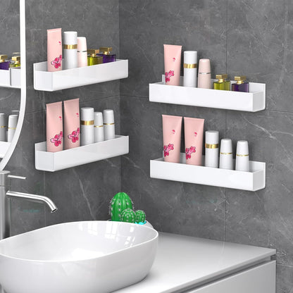 Adhesive Acrylic Spice Rack, Clear- with 2 Tapes