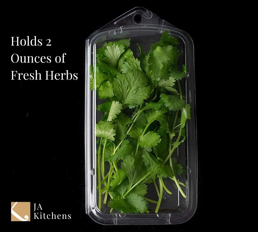 2 Ounce Large Herb Clamshell Container - Disposable - Pack of 20