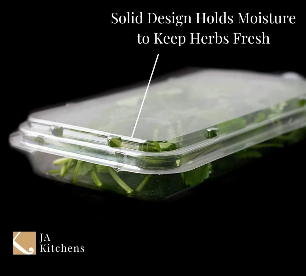 2 Ounce Large Herb Clamshell Container - Disposable - Pack of 20