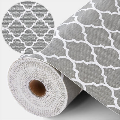 Shelf and Cabinet Liner, Easy Cut Protective (Gray, 12 in x 10 ft)