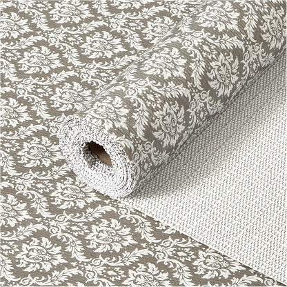 Shelf and Cabinet Liner, Easy Cut Protective (Gray, 12 in x 10 ft)