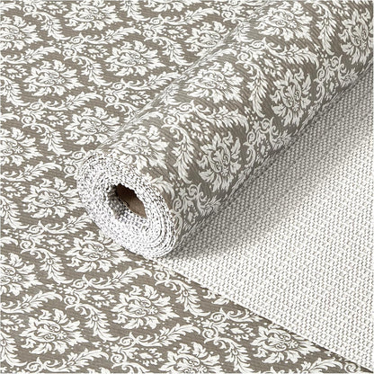 Shelf and Cabinet Liner, Easy Cut Protective (Gray, 12 in x 10 ft)