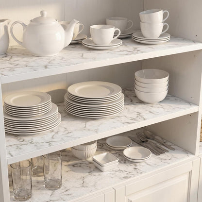 Shelf and Cabinet Liner, Easy Cut Protective (Gray, 12 in x 10 ft)