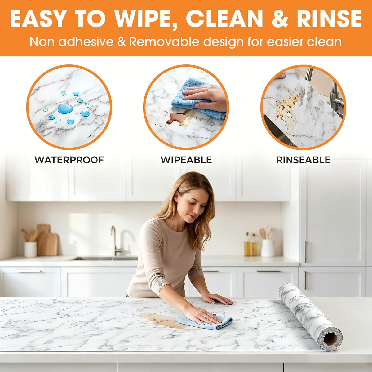 Shelf and Cabinet Liner, Easy Cut Protective (Gray, 12 in x 10 ft)