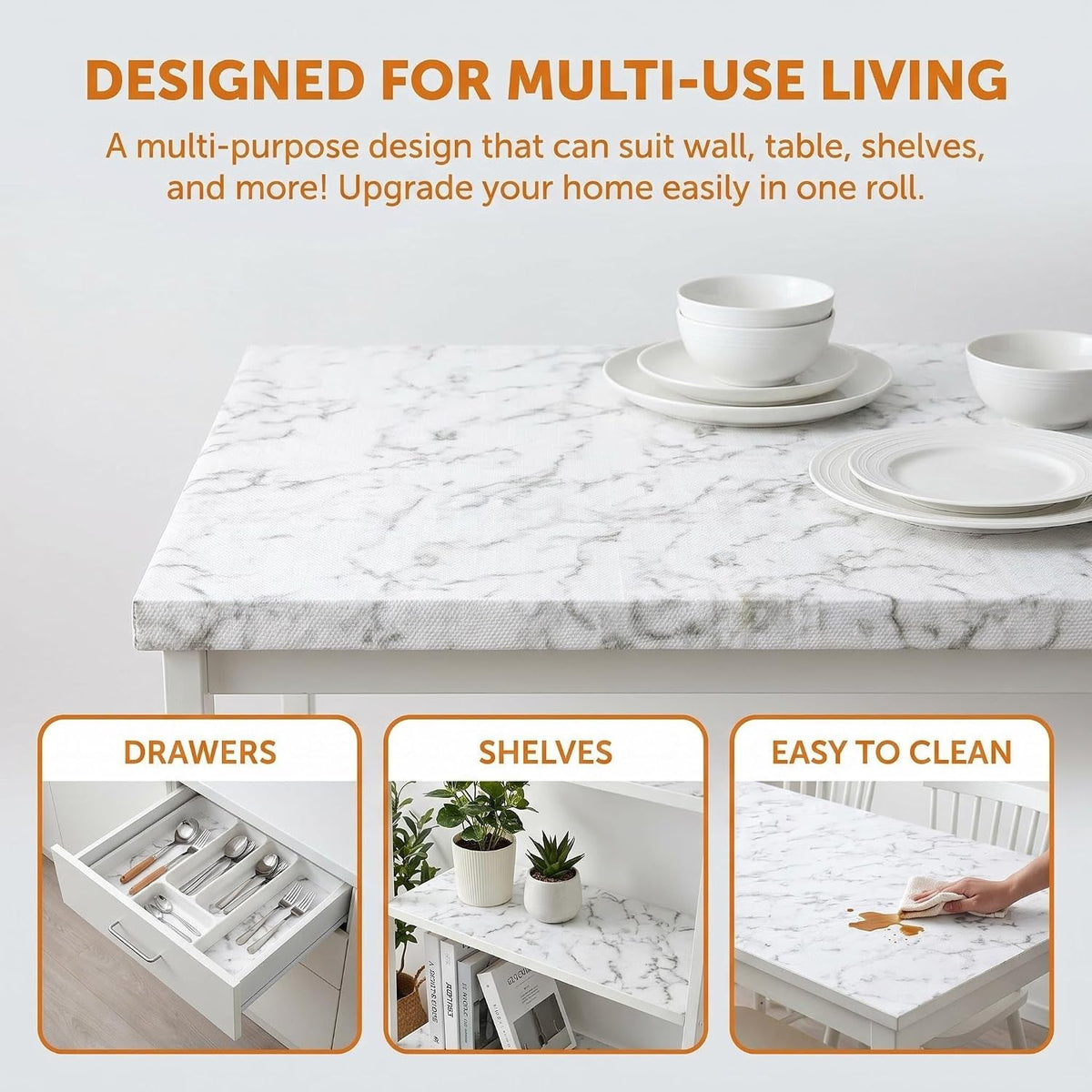 Shelf and Cabinet Liner, Easy Cut Protective (Gray, 12 in x 10 ft)