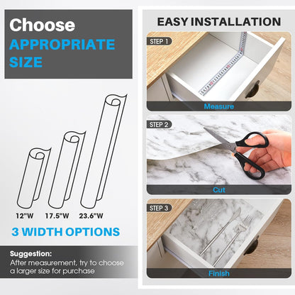 Shelf and Cabinet Liner, Easy Cut Protective (Gray, 12 in x 10 ft)