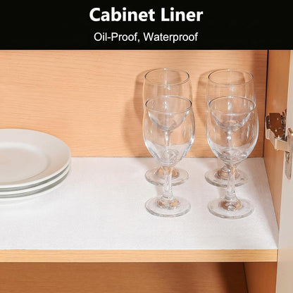 Shelf and Cabinet Liner, Easy Cut Protective (Gray, 12 in x 10 ft)