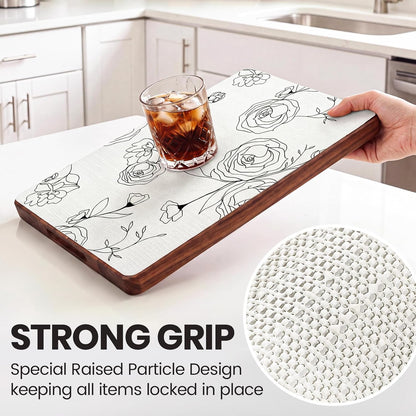 Shelf and Cabinet Liner, Easy Cut Protective (Gray, 12 in x 10 ft)