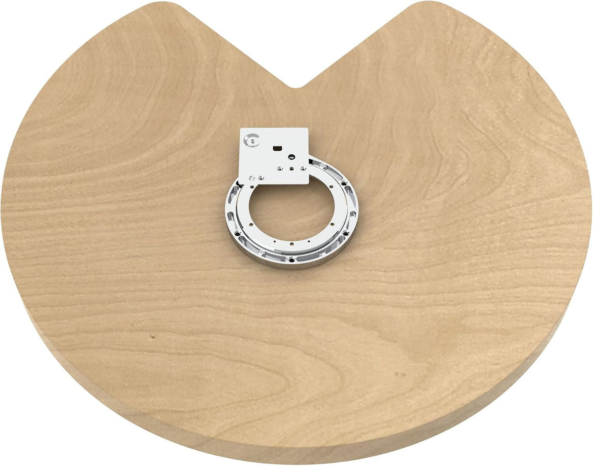 32" Kidney Shape Single Tier Lazy Susan for Corner Base Cabinet