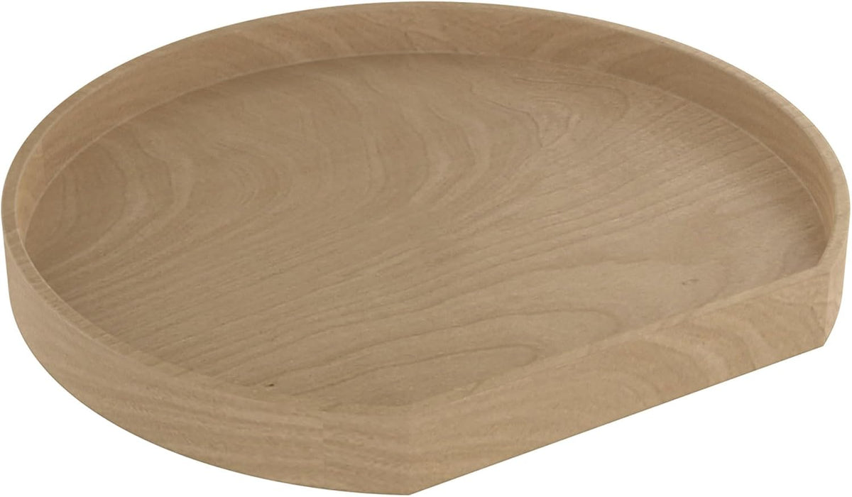 32" Kidney Shape Single Tier Lazy Susan for Corner Base Cabinet