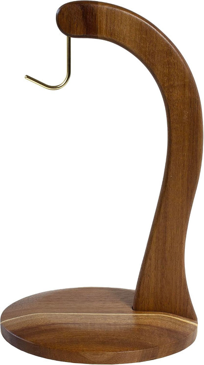 Rock & Branch Acacia Wood Banana Holder with Stand and Hanging Hook