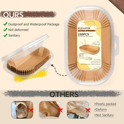 Loaf Pan Liners, 150PCS Bread Pan Liners 9x5 Inch, Non-Stick Loaf Pan Parchment Liners for Baking Bread, Pre Formed Parchment Paper Liner for Baking Toast, Cakes, Banana Breads, Sourdough Bread