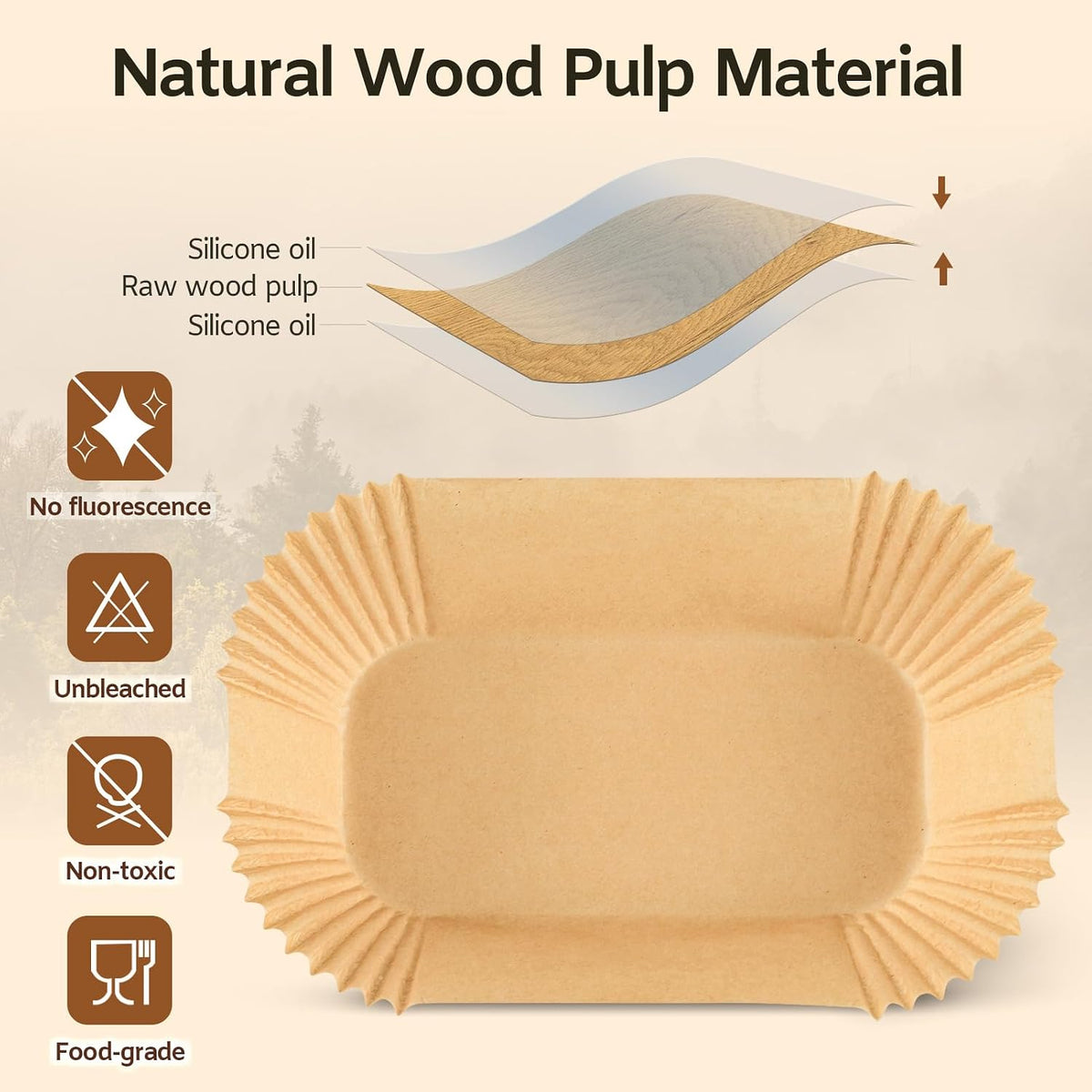 Loaf Pan Liners, 150PCS Bread Pan Liners 9x5 Inch, Non-Stick Loaf Pan Parchment Liners for Baking Bread, Pre Formed Parchment Paper Liner for Baking Toast, Cakes, Banana Breads, Sourdough Bread