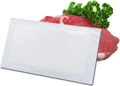 Meat Absorbent Pads 4x7 inch Dri Lock 60 Grams,White Meat Soaker Pads for Vacuum Sealer Bags (80pcs)