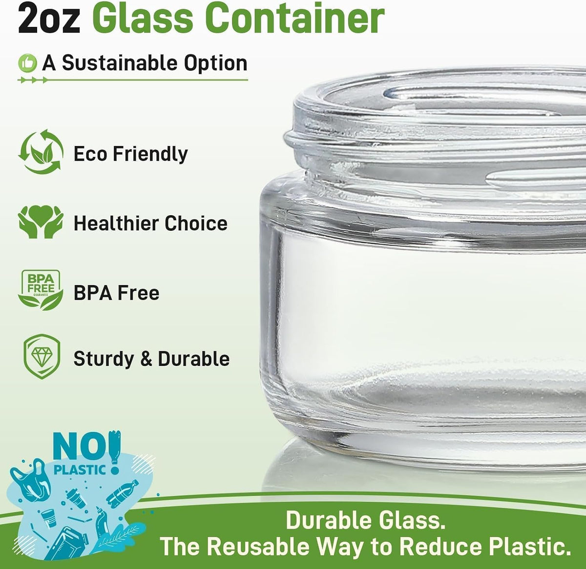 2oz Glass Salad Dressing Containers, 6-Pack Small Sauce Containers with Lids and Mini Condiment Cups Containers,To Go Glass Jars for Meal Prep Lunch box