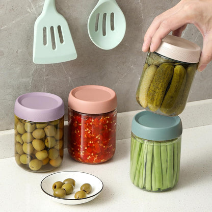 2oz Glass Salad Dressing Containers, 6-Pack Small Sauce Containers with Lids and Mini Condiment Cups Containers,To Go Glass Jars for Meal Prep Lunch box