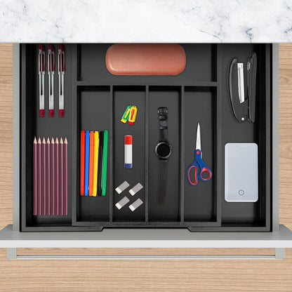 VaeFae Bamboo Drawer Organizer, Medium, Natural