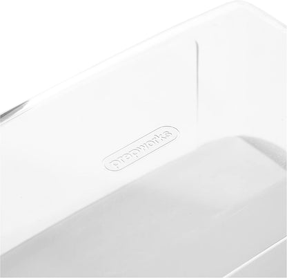 Progressive International Cheese BPA-Free Plastic Meal Holder, 8.75 in L x 3.6 in H x 4.75 in D, Ideal for Maintaining Fridge Organization