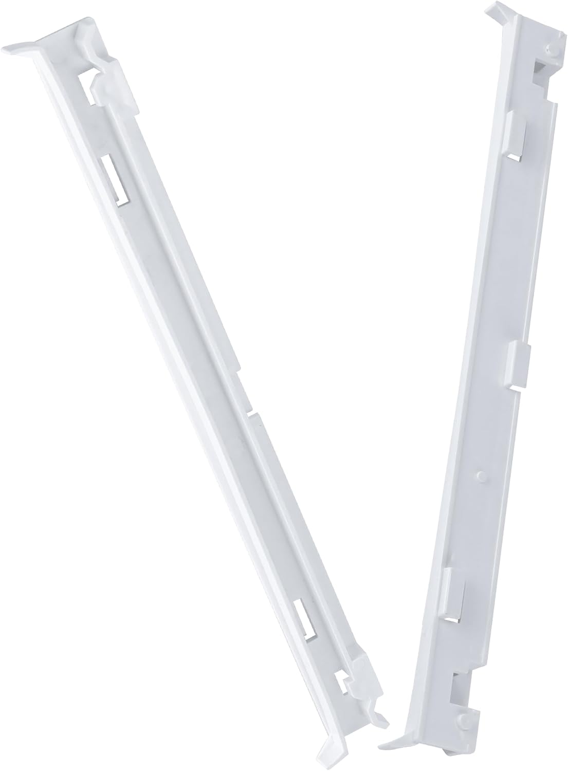 2223320 Refrigerator Drawer Slide Rail Replacement for Whirl-Pool Refrigerator wp2223320 Track Refrigerator Crisper Drawer Slide Rail Replace 1016208 AH869557 EA869557 PS869557-2-Pack