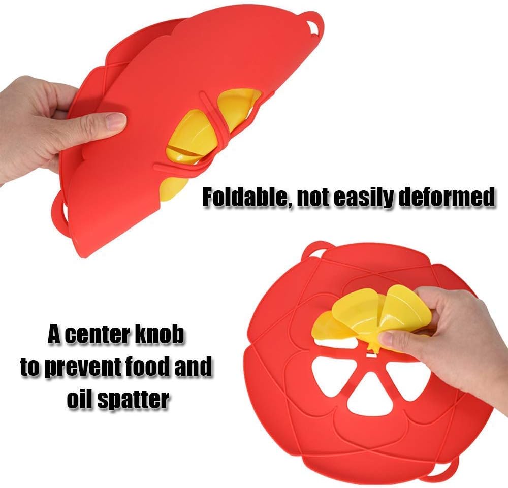 Silicone Stretch Lids for Food Storage in Fridge, 12 Pack Silicone Lids, Reusable Food Grade Silicone Bowl Covers for Cups, Bowls and Dish, 6 Sizes Round and Rectangle Shape