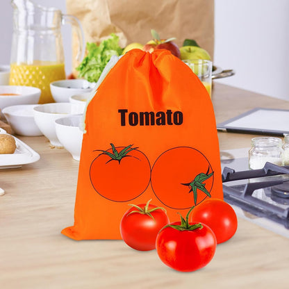 Lettuce Keeper - Produce Storage, Vegetable Saver | Reusable Fresh Produce Bag, Drawstring Pouch for Longer Shelf Life with Home Kitchen Use, Apartment Meal Prep, Grocery Shopping Setup