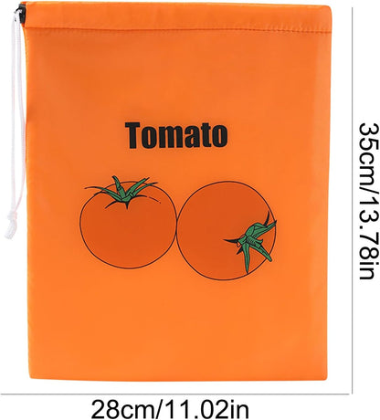Lettuce Keeper - Produce Storage, Vegetable Saver | Reusable Fresh Produce Bag, Drawstring Pouch for Longer Shelf Life with Home Kitchen Use, Apartment Meal Prep, Grocery Shopping Setup