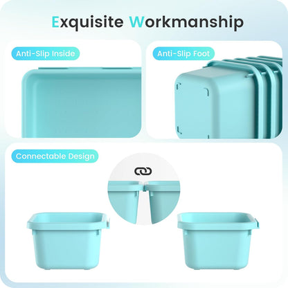 【Military Grade】 Drawer Organizer for Vanity Bathroom Makeup Desk